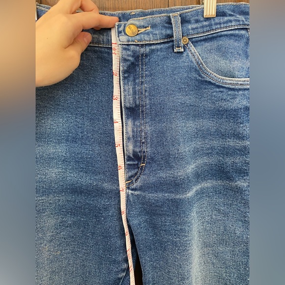 L. L. Bean Vintage high waisted blue jeans (size 8) - Picture 13 of 15
